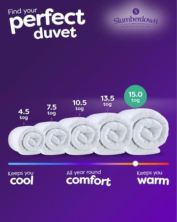 Slumberdown Winter Warm 13.5 Tog Duvet