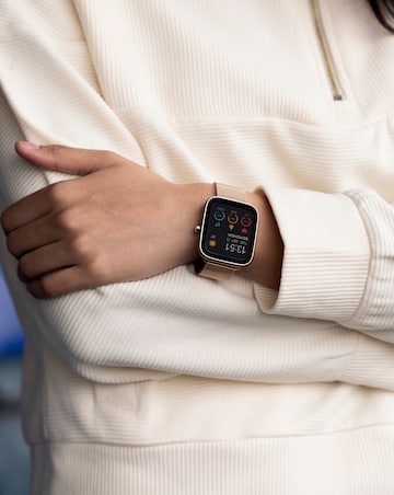 Sekonda Motion Plus Smart Watch - Rose Gold Alloy & Stainless Steel Mesh