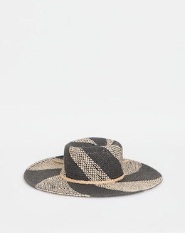 Mono Swirl Sun Hat