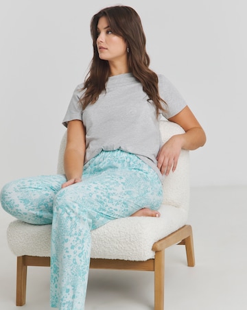 Value Short Sleeve Animal Print Pyjama Set