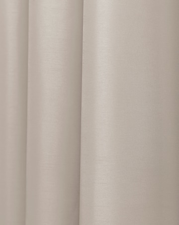 Faux Silk Blackout Eyelet Curtains