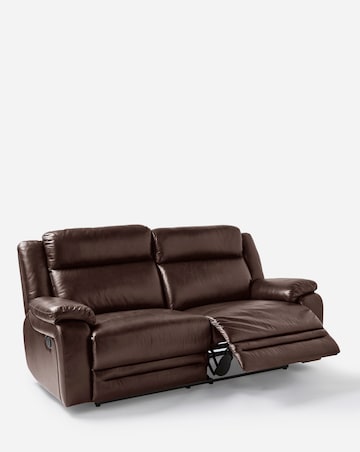 Croft Leather Recliner 3 Seater Sofa