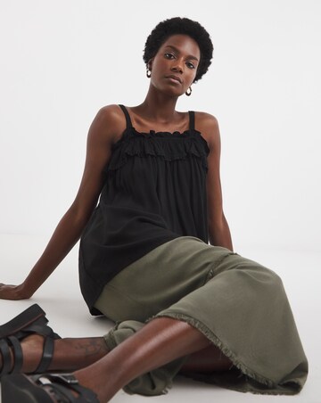 Ruffle Bardot Top