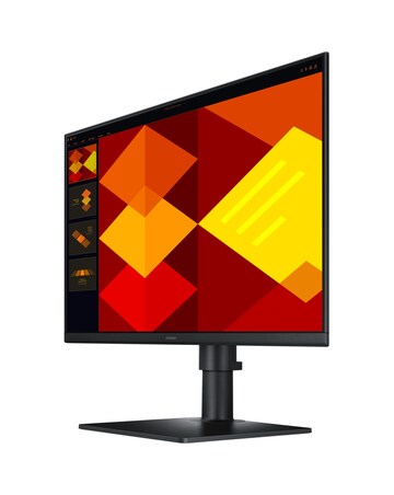 Samsung 24in Essentials S40GD 100Hz FHD Height Adjust Monitor - Black