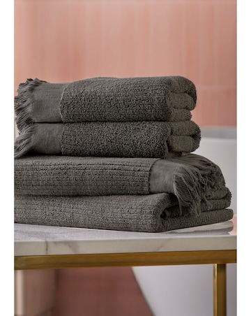Cosmo Textured Cotton Pack of 2 Towels