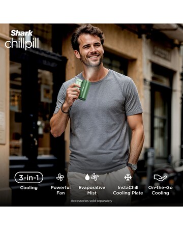 Shark ChillPill 3-in-1 Fan, Mist & InstaChill System - Matcha
