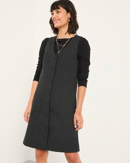 FatFace Tweed Pinny