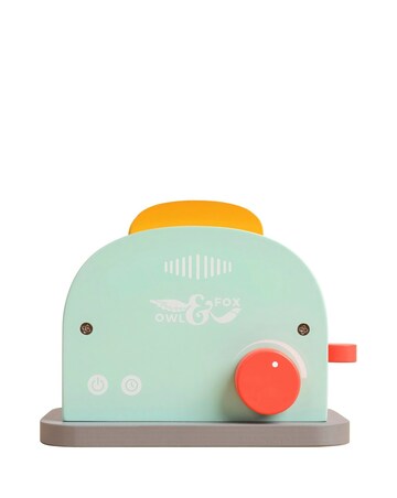 TP Owl & Fox Wooden Toaster Set