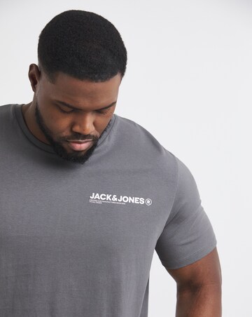 Jack & Jones Hawaii Back Graphic T-Shirt 2 Pack - Multi