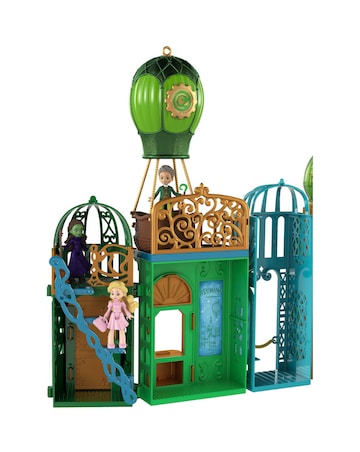 Wicked Emerald City Small Doll Playset with 5 Play Spaces & 15 Accessories