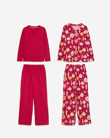JD Williams (2 Pack) Value Pyjama Sets