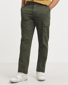 Cotton Stretch Cargo Trouser