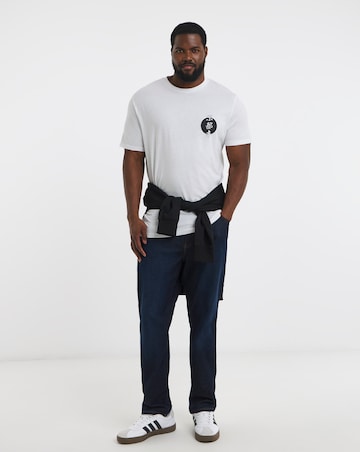 Jack & Jones Tiger Back Graphic T-Shirt 2 Pack - Multi