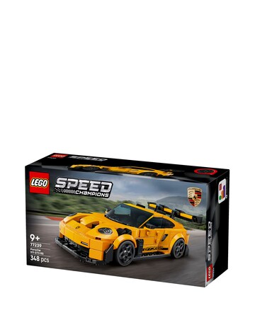 LEGO Speed Champions Porsche 911 GT3 RS Super Car Toy, Model Kit 77239