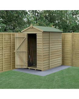 4LIFE Apex Shed 4x6 - Single Door - No Windows (Home Delivery)
