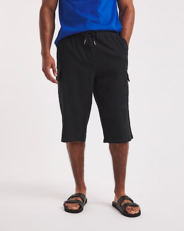 Linen 3/4 Length Cargo Short