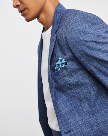 Textured Regular Fit Suit Jacket