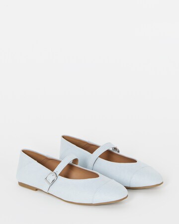 Pomona Toe Cap May Janes - Wide Fit (E)