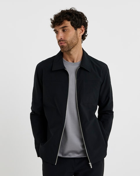 Folio Zip Through Tech Shacket Regular