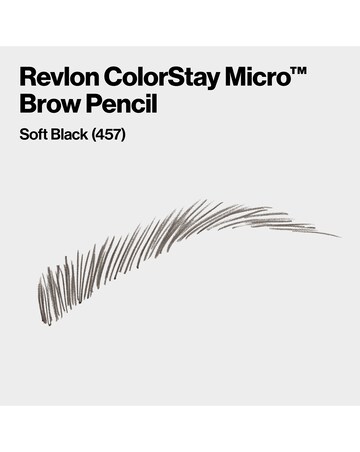 Revlon Colorstay Micro Brow Pencil Soft Black