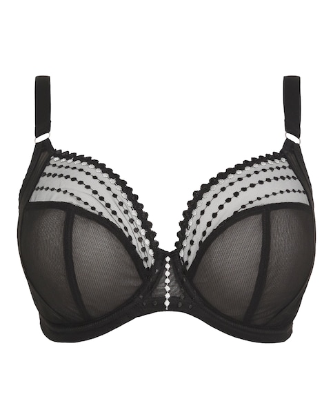 Elomi Matilda Plunge Wired Bra Black