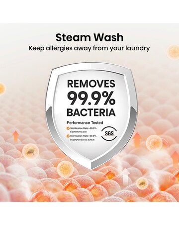 Hisense 5S Series WD5S1045BB 10.5KG Auto Dosing Freestanding Washer Dryer Black