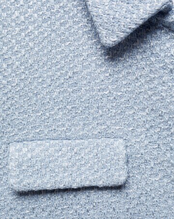 Mango Cropped Tweed Jacket with Pockets