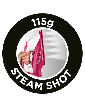 Russell Hobbs Light & Easy Brights Iron 2400W - Berry