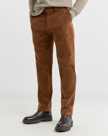 Cord Cotton Stretch Straight Fit Chino