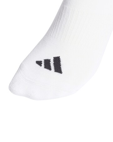 adidas 3 Stripe Essentials 3 Pack Mid Socks