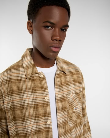 Dickies Forest Brushed Check Shirt - Light Beige
