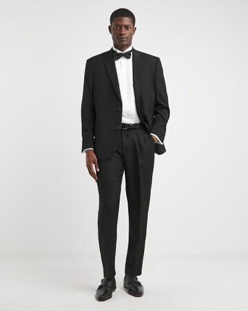 White Poplin Wing Collar Dinner Shirt