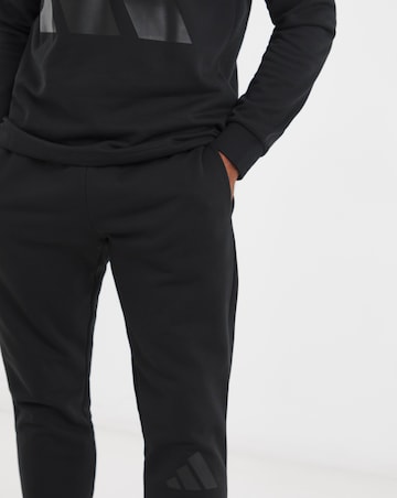 adidas Fleece Big Logo Crew Neck Tracksuit