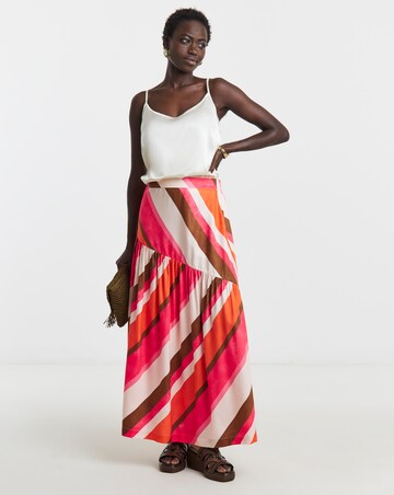 Asymmetric Seam Skirt