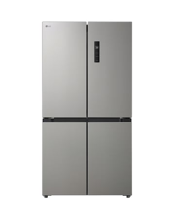 LG GMM41MSBEM Total No Frost American Fridge Freezer Prime Silver + Install