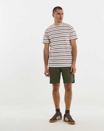 Linen Blend Elasticated Drawcord Short
