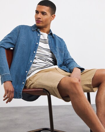 Garment Washed Carpenter Short