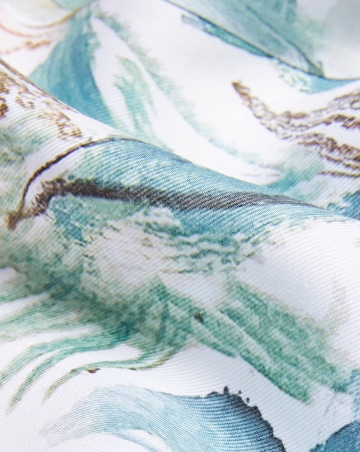 Ted Baker Printed Wide Leg Trouser