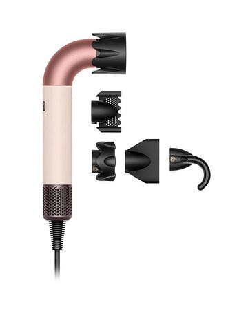 Dyson Supersonic Straight+Wavy Hair Dryer, Ceramic Pink