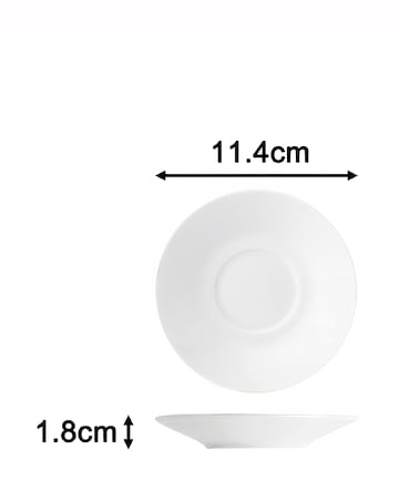 Waterside White Coupe 60 Piece Dinner Set