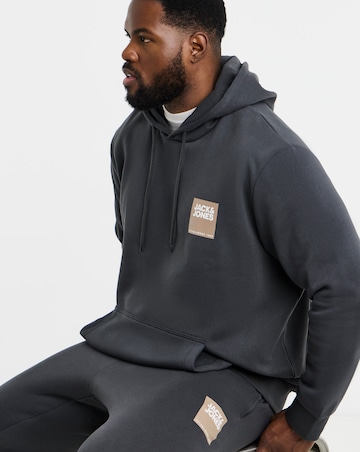 Jack & Jones Drive Patch Tracksuit - Grey
