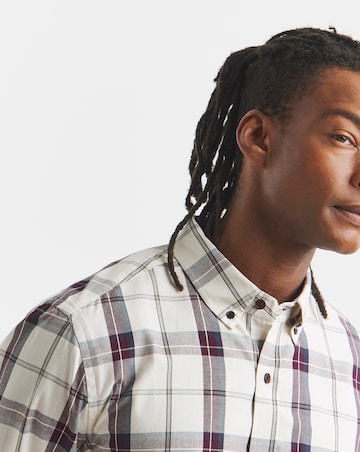 Long Sleeve Check Oxford Shirt Long