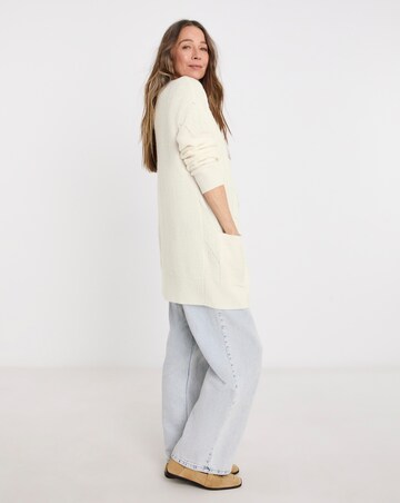Ivory Pointelle Cardigan