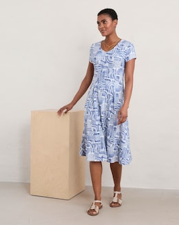 Seasalt Sleeveless Pier View Patchwork Dress