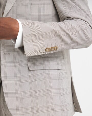 Tailored Check Suit Blazer