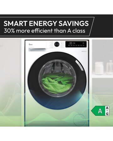 Hoover Pro Wash 3 HBR 411BL9G-80 11kg WiFi Washing Machine - 1400 rpm - Graphite