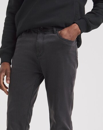 Blackwash Bootcut Fit Stretch Jeans