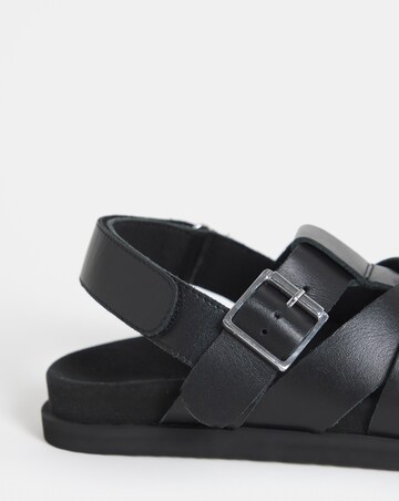 Seattle Fisherman Style Mules With Slingback - Extra Wide Fit (EEE)