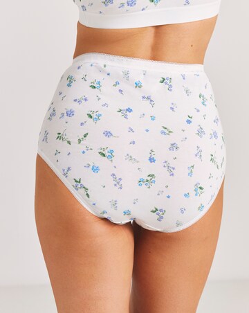 Slimma (3 Pack) Cotton Full Brief Knickers