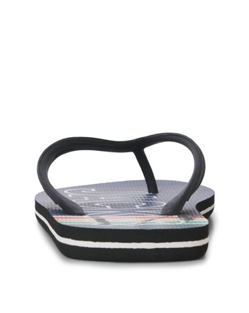Jack & Jones Palm Print Flip Flop - Navy